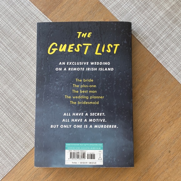 2/$15 - The Guest List - Lucy Foley - Picture 3 of 3